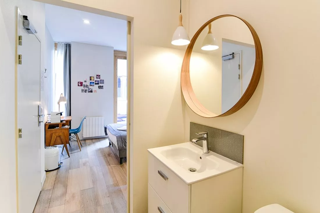 Chambre privée SLO Hostel Lyon Saxe