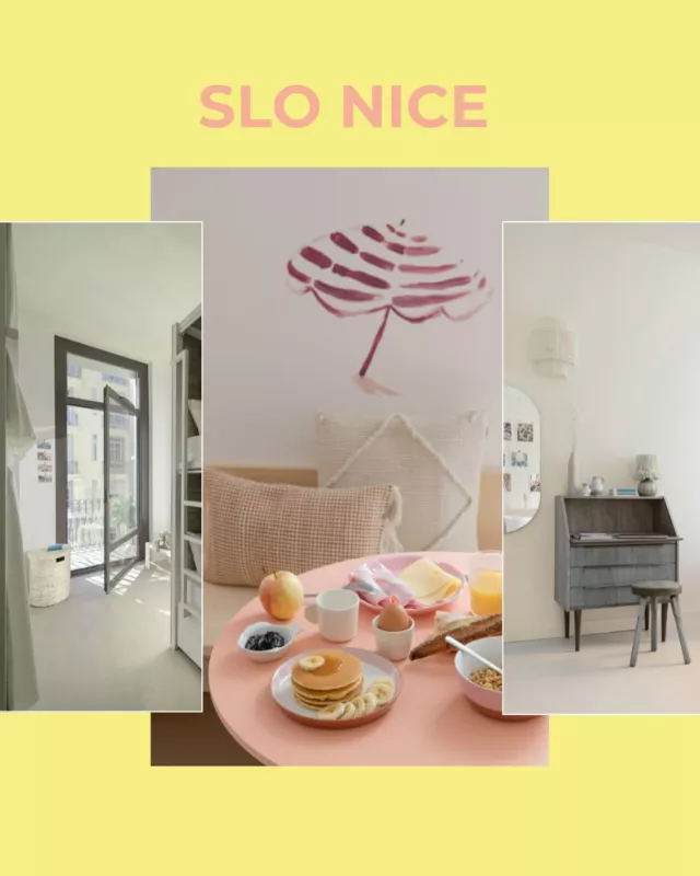 SLO Nice : la Cité des Anges en mode slow  Votre base idéale pour explorer Nice, nichée dans un magnifique immeuble art déco au cœur du quartier Notre-Dame.  Découvrez l'Hostel Life dans un écrin d'architecture typique, entre balcons en fer forgé et moulures, à seulement 1 km de la mer.  Profitez de notre coffee shop chaleureux pour des pâtisseries maison et testez notre nouveau module de lit pensé pour votre intimité et un sommeil tout confort.  Prenez le temps, le voyage commence maintenant.
.
.
.
#SloNice #CitéDesAnges #VoyageAuthentique