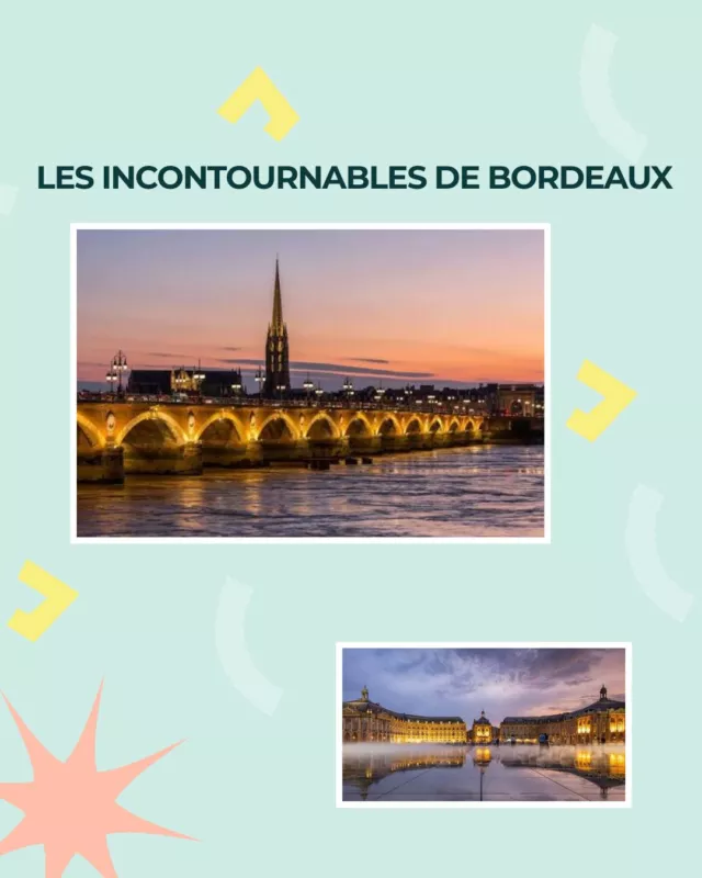 Et si votre prochaine escapade était bordelaise ? ☀️  Impossible de passer par Bordeaux sans faire un tour sur la Place de la Bourse et son fameux Miroir d’eau. Un peu plus loin, la Cathédrale Saint-André et la Tour Pey-Berland valent aussi le détour. ⛪  Sur votre chemin, le Grand Théâtre 🎭, la Grosse Cloche et la Porte Cailhau vous rappelleront que Bordeaux a plus d’une histoire à raconter. 🏛️  Alors, prenez votre temps. Flânez, explorez, goûtez… et laissez Bordeaux faire le reste. 🍷✨  Posez vos valises au SLO Bordeaux 🧳 et partez découvrir la ville !  Alors, quel sera votre premier arrêt ?  .
.
.  #SLOHostels #HostelLife #Bordeaux #VisitBordeaux